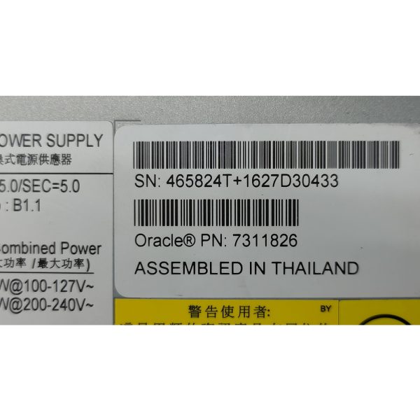Блок питания AWF-2DC-1200W-T, 7311826, ECD55020002, Delta, Oracle SPARC M4000, M5000, 1200W