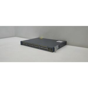 Коммутатор Cisco Catalyst WS-C2960+48PST-S, 48 ports RJ45/Base-T, 2 ports RJ45/Base-TX, 2 ports SFP, PoE