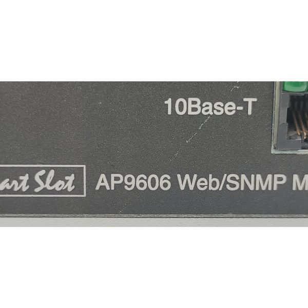 Контроллер AP9606, 640-0823, APC SMART SLOT, Web/SNMP