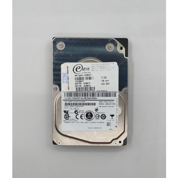 Жесткий диск MBE2073RC, 42D0672, 42D0673, 42D0676, Fujitsu, IBM, 73 Гб, SAS, 2.5