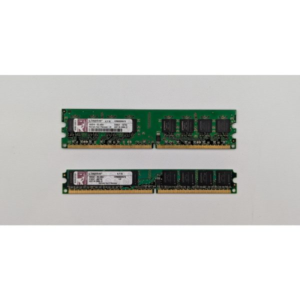 Модуль памяти KVR800D2N5/1G, Kingston, DDR2, 1Gb, 6400, non ECC