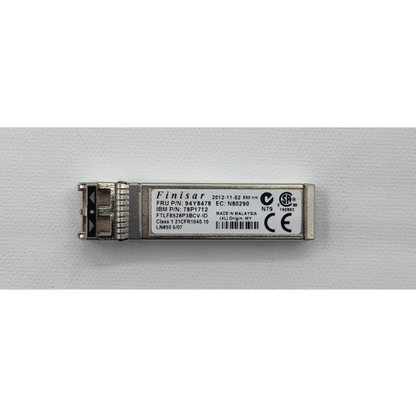 Трансивер FTLF8528P3BCV-ID, 94Y8478, 78P1712, Finisar, IBM, SFP, 8 Gb, 150m, 850nm