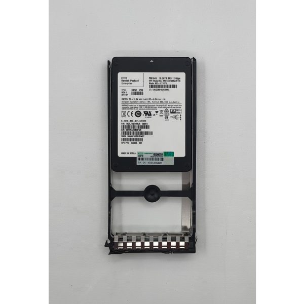 SSD диск MZILT15THMLA-000H4, 850333-002, 60673767615, HP, 3PAR, SAS, 15.36 Тб, 2.5