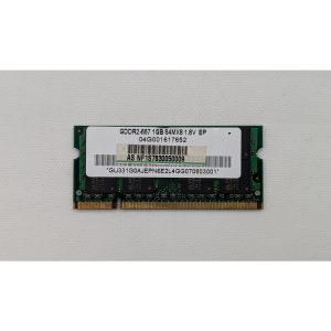 Модуль памяти ASNF1S7830050009, 04G001617652, Elpida, Asus, DDR2, 1Gb