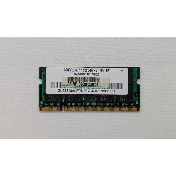 Модуль памяти ASNF1S7830050009, 04G001617652, Elpida, Asus, DDR2, 1Gb