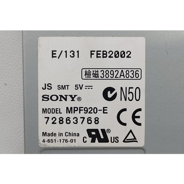 Привод флоппи MPF920-E, 4-651-176-01, Sony, 34pin, IDC