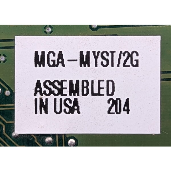 Видеокарта MGA-MYST/2G, Matrox Mystique 2 Мб, PCI
