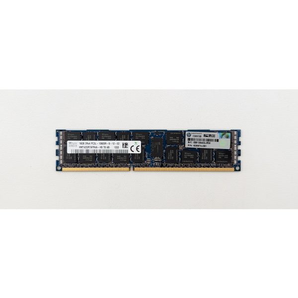 Модуль памяти 628974-081, HMT42GR7AFR4A-H9, SK Hynix, HP, DDR3L, 16Gb