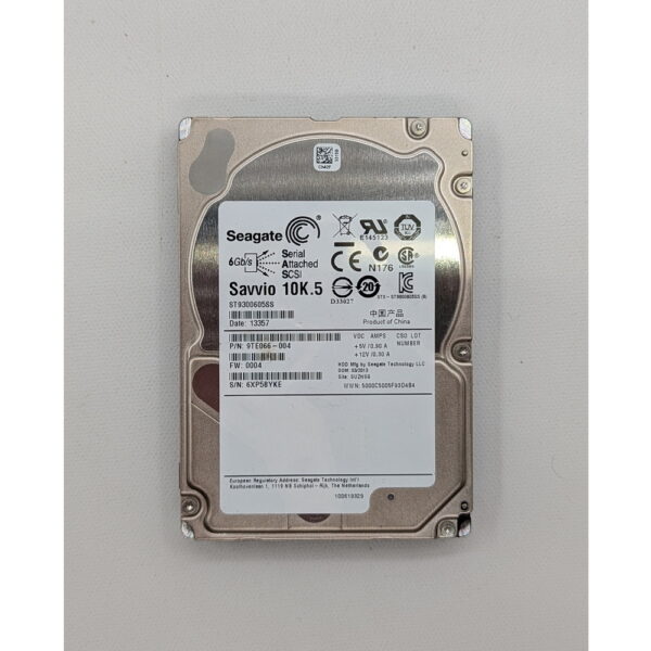 Жесткий диск st9300605ss, Seagate, SAS, 300 Гб, 2.5