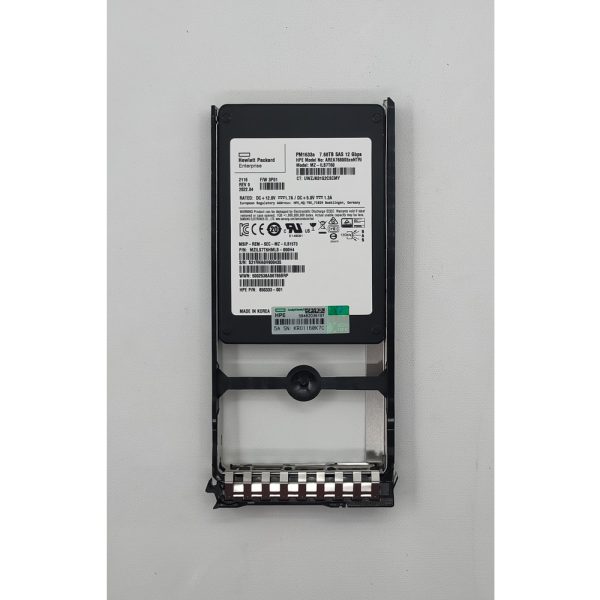 SSD диск MZ-ILS7T60, MP1633a, AREA7680S5xnNTRI, 850333-001, HP, Samsung, SAS, 7.68 Тб, 2.5