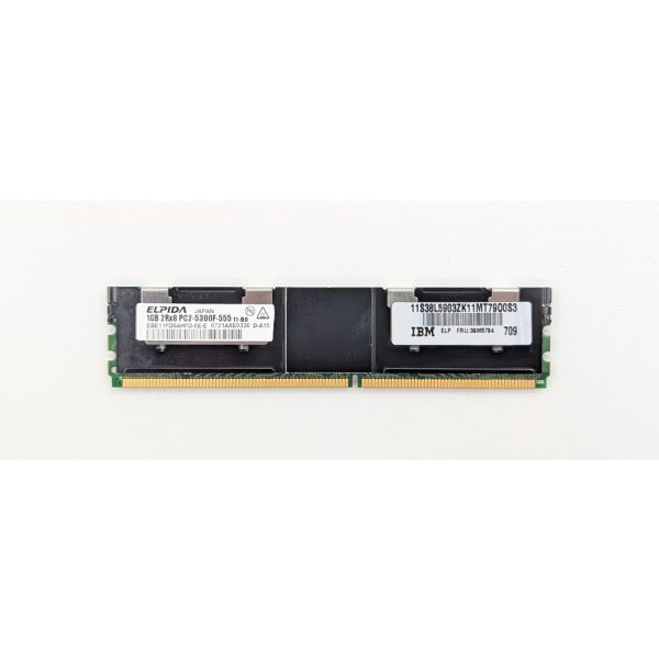 Модуль памяти EBE11FD8AHFD-6E-E, 39M5784, Elpida, IBM, DDR2, 1Gb