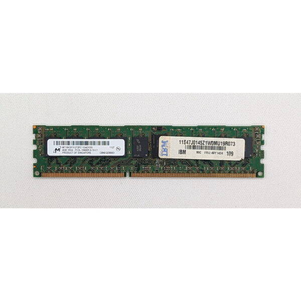 Модуль памяти MT18KSF51272PZ-1G4, 49Y1424, 47Y1424, 47J0145, Micron, IBM, DDR3, 4Gb