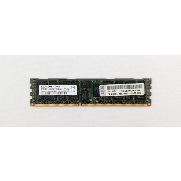 Модуль памяти 47J0169, EBJ81RF4BDWA-GN-F, 90Y3111, Elpida, IBM, DDR3, 8Gb