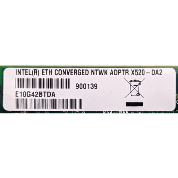 Контроллер Fibre Channel X520-DA2, Intel, 2 x 10 Гбит/сек, PCI-E