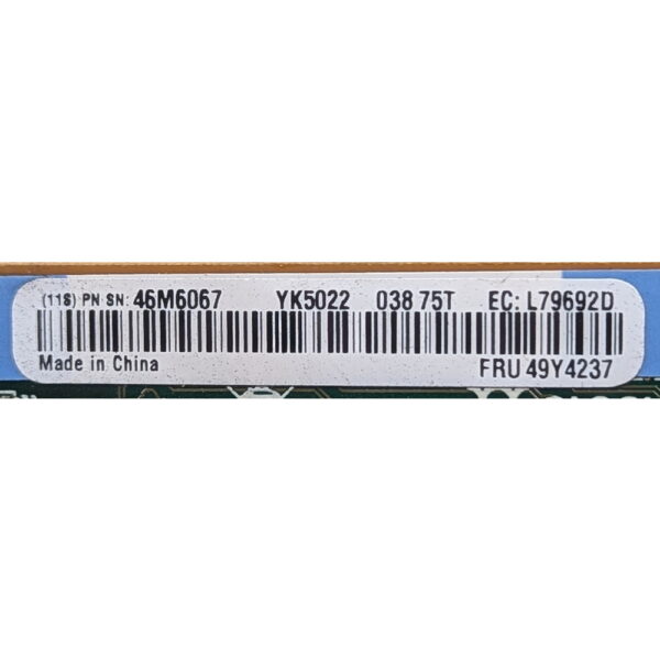 Контроллер Fibre Channel 49Y4237, 46M6067, QMI2572-IBM, Qlogic, IBM, 4 Гбит/сек, for BladeCenter