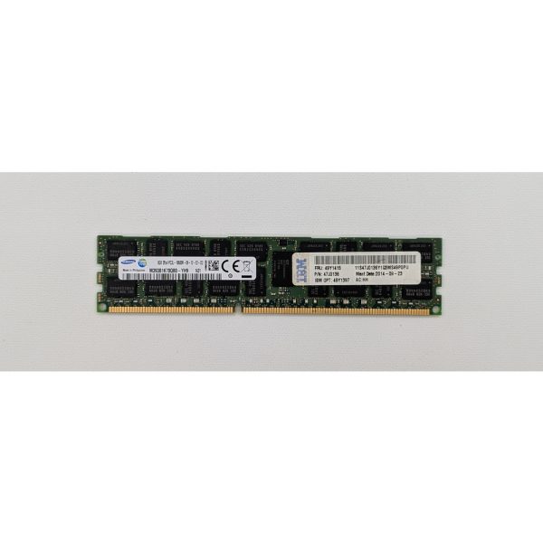 Модуль памяти 49Y1415, 49Y1397, 47J0136, M393B1K70QB0-YH9, Samsung, IBM, DDR3, 8Gb, 10600