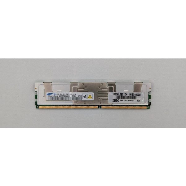 Модуль памяти M395T6553CZ4-CE61, 39M5781, 38L5901, Samsung, IBM, DDR2, 512Mb, PC2-5300F, ECC, FB-DIMM