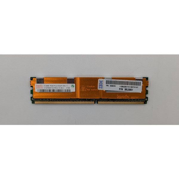 Модуль памяти HYMP564F72CP8D2-Y5, 39M5781, 38l5901, SK Hynix, IBM, DDR2, 512MB, 5300