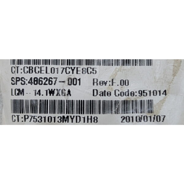 Шлейф матрицы 486267-001, HP ProBook 6530B, 6535B