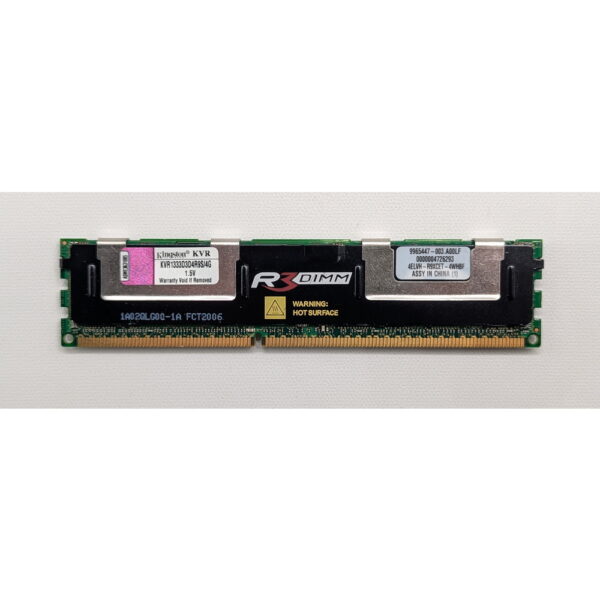 Модуль памяти KVR1333D3D4R9S/4G, Kingston, DDR3, 4Gb, 10600