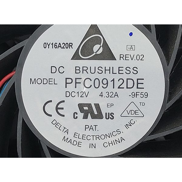 Вентилятор 584562-001, 591208-001, PFC0912DE, Delta, HP ProLiant DL580 G7, DL585 G7