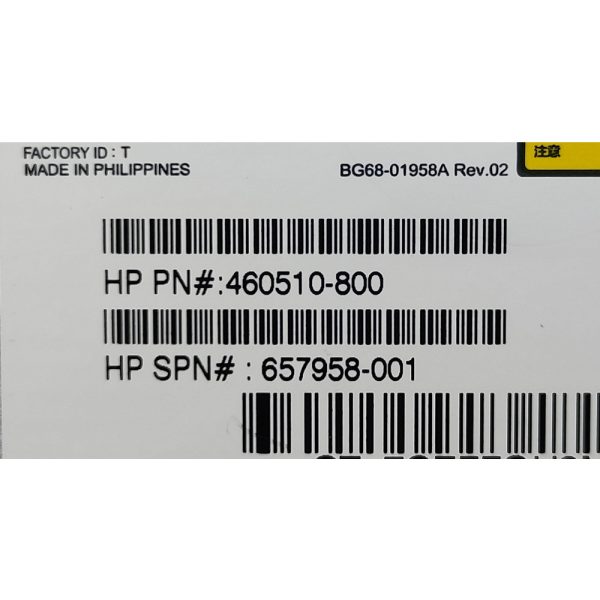 Привод DVD-RW 460510-800, 657958-001, sn-208fb, HP, Samsung, 12.7, SATA