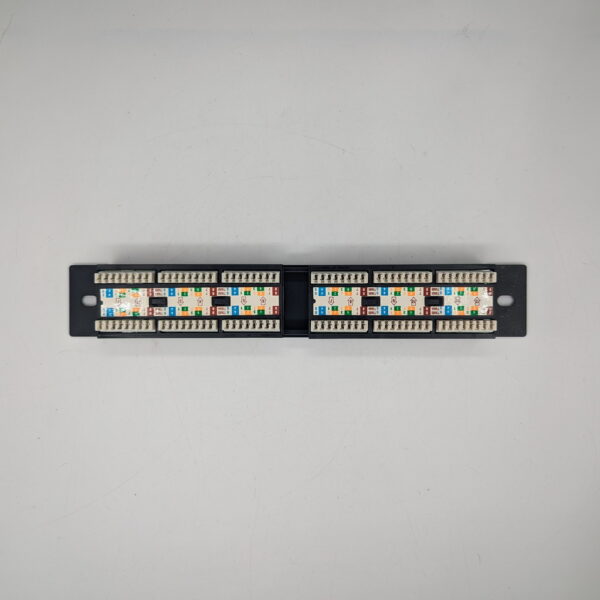 Патч-панель PP-10-12-8P8C-C5e-110D, Hyperline, 12 port
