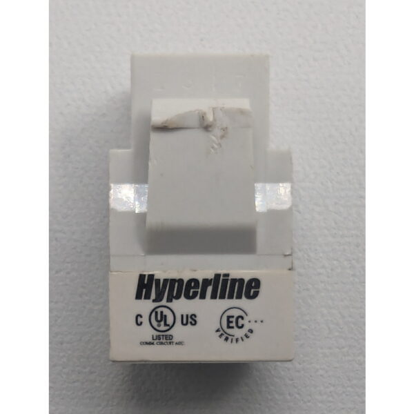 Вставка KJNE-8P8C-C5e-90-WH, Hyperline, Jack RJ-45, 5e