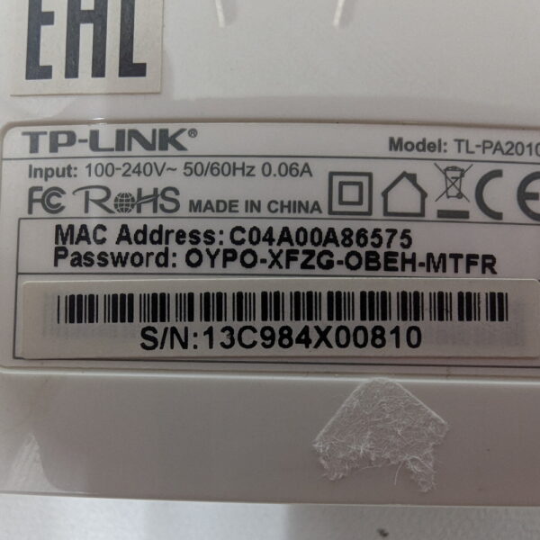 Wi-Fi адаптер TL-PA2010, TP-Link