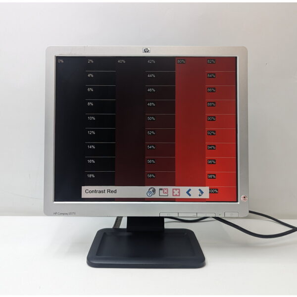 Монитор 574723-100, 575201-001, HP le1711, 17", 1280 × 1024, имеются следы эксплуатации