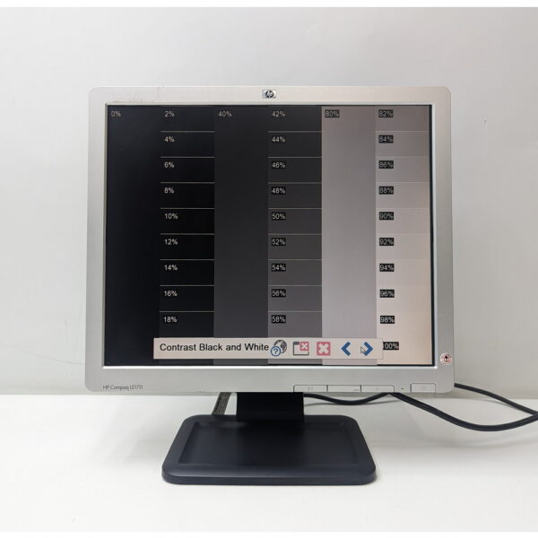 Монитор 574723-100, 575201-001, HP le1711, 17", 1280 × 1024, имеются следы эксплуатации