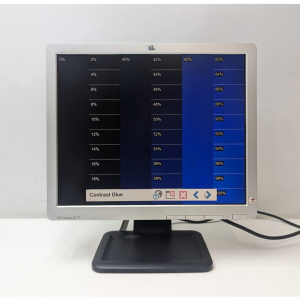 Монитор 574723-100, 575201-001, HP le1711, 17", 1280 × 1024, имеются следы эксплуатации