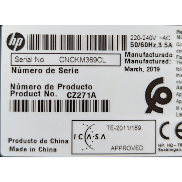 МФУ HP LaserJet Pro 500 M570dn, пробег 9143, картридж есть