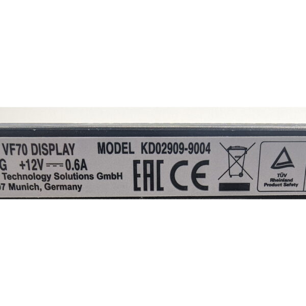 Дисплей покупателя KD02909-9004, VF70, Fujitsu