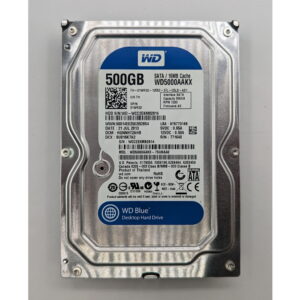 Жесткий диск 01WR32, WD5000AAKX, WD, 500 Гб, SATA, 3.5