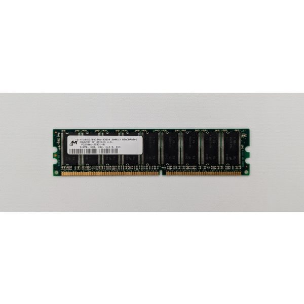 Модуль памяти MT18VDDT6472LAG-335, Micron, DDR, 512Mb, 2700