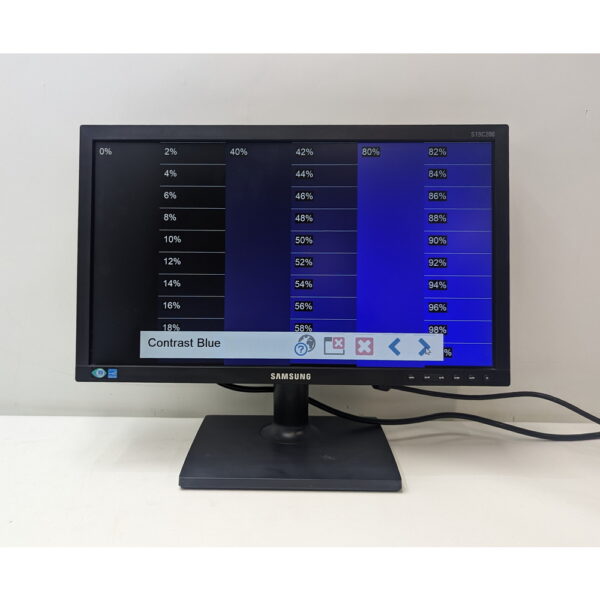 Монитор s19c200n, Samsung, 18.5", 1366 x 768, имеются следы эксплуатации