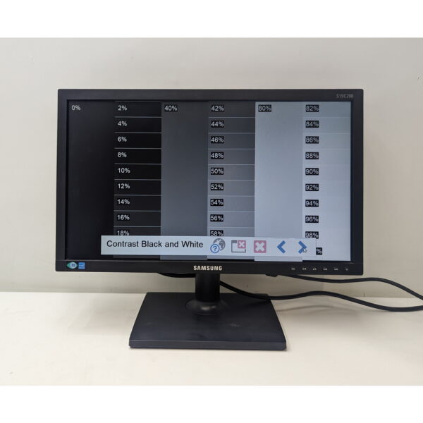 Монитор s19c200n, Samsung, 18.5", 1366 x 768, имеются следы эксплуатации
