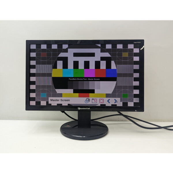 Монитор Viseo 193dx, Packard Bell, 18.5", 1366 x 768, имеются следы эксплуатации
