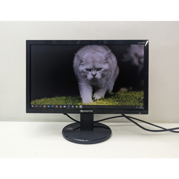 Монитор Viseo 193dx, Packard Bell, 18.5", 1366 x 768, имеются следы эксплуатации