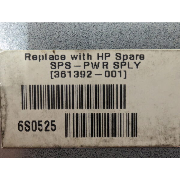 Блок питания 361392-001, 325718-001, DPS-4660BB B, hstns-pd01, HP Proliant DL360 G4, 460 Вт