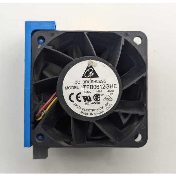 Вентилятор TFB0612GHE, Delta Electronics, 60x38мм, 12V, 1.68A