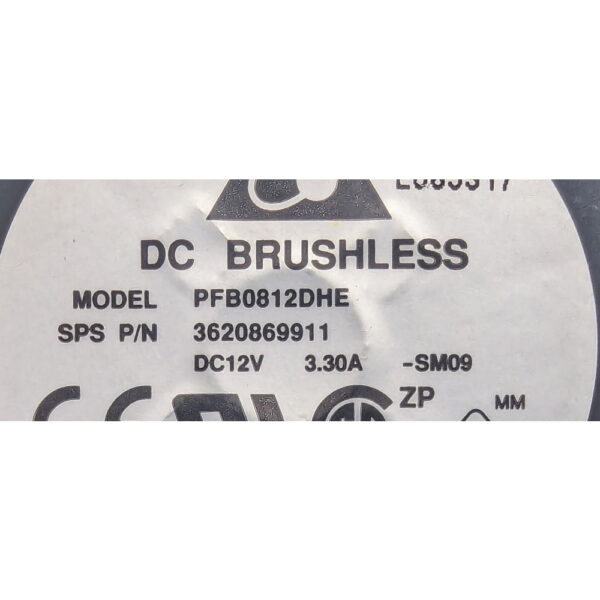 Вентилятор PFB0812DHE, 3620869911, Delta Electronics