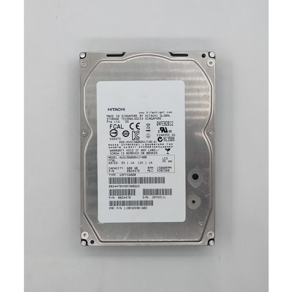 Жесткий диск HUS156060VLF400, Hitachi, 500 Гб, Fibre Channel, 3.5