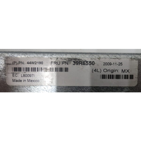 Рельсы 39R6550, 44W2189, 44W2190, IBM System Storage DS3000, 2U