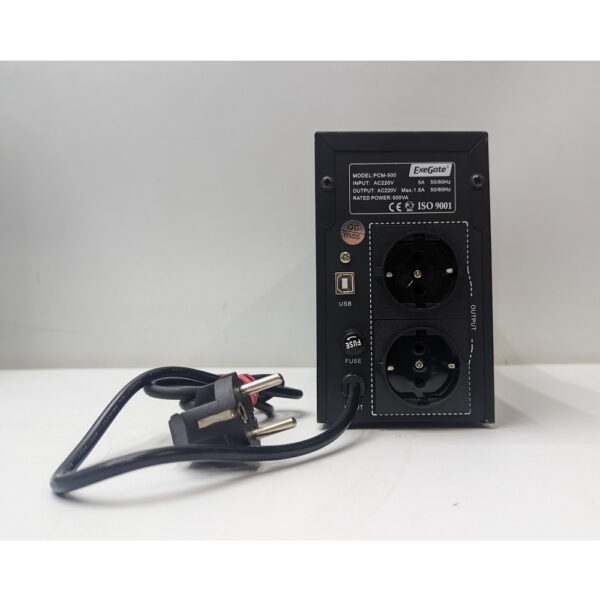 ИБП ExeGate PowerPro PCM-500VA, 500VA, без аккумулятора