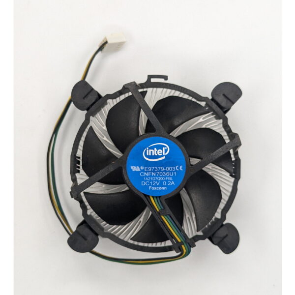 Система охлаждения (Кулер) E97379-003, Intel, Socket LGA 1150, LGA 1151, LGA 1151-v2, LGA 1155, LGA 1156, LGA 1200, 4-pin, 73 Вт