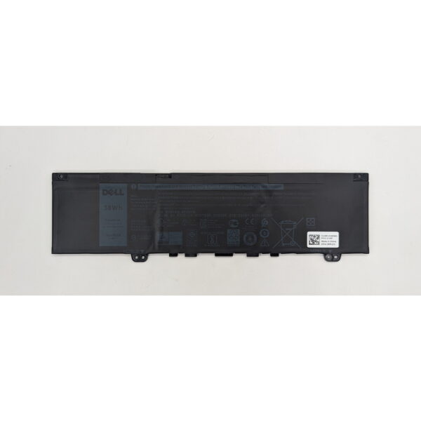 Аккумулятор 0RPJC3, F62GO, Dell Inspiron 13-5370, 13-7370, 13-7380, 13-7373, 13-7386, Vostro 13-5370, P83G, P83G001, P83G002, P87G, P87G001, P91G, P91G001. P/N: F62G0, F62GO, 39DY5, 039DY5, 0F62G0, RPJC3, 0RPJC3, 3160 мАч, Износ 60%