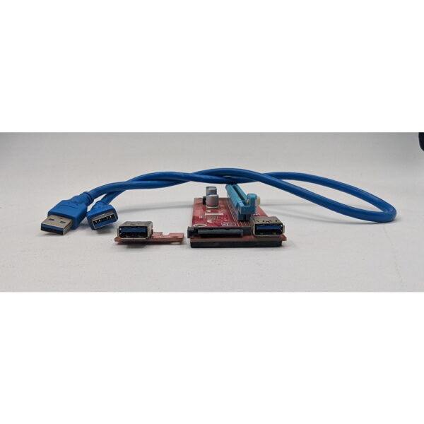 USB Riser PCE164P-N03 Ver007S, PCI-Ex1M - > PCI-Ex16F