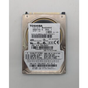 Жесткий диск 0M8956, MK6026GAX, Dell, Toshiba, 60 Гб, IDE, 2.5
